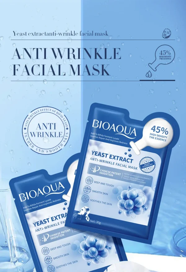 MASCARILLA FACIAL EXTRACTO DE LEVADURA