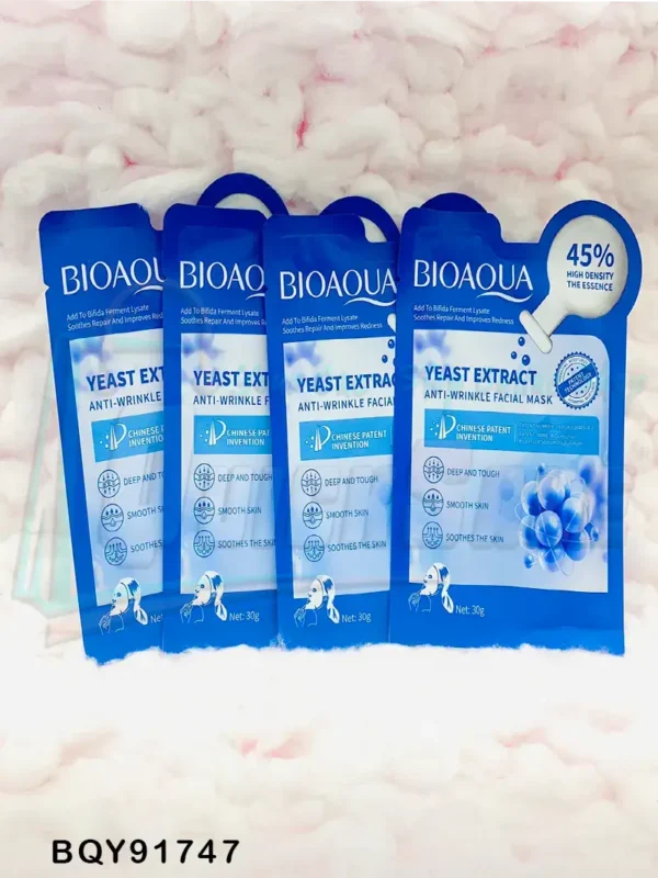 MASCARILLA FACIAL EXTRACTO DE LEVADURA