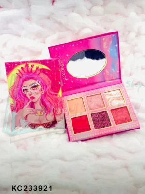 PALETA DE SOMBRAS KC 6 COLORES